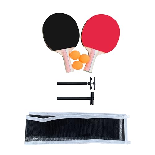 RACK Virgo Table Tennis Conversion Top for Billiard/Pool Table 4 Piece– Indoor Ping Pong Tabletop - color: Gray