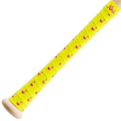 Naked Grips Iconic Collection | 1mm Baseball & Softball Bat Grips - color: Flamingo