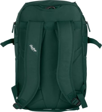 Rawlings | FRANCHISE 2.0 Player's Backpack | Baseball/Softball | Rec/Travel | Multiple Styles | Baseball/Softball - color: DARK GREEN