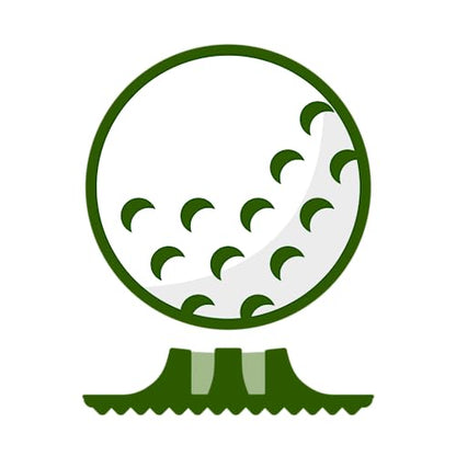 Golf Tee (Driving Ranges, Indoor/Virtual Golf Simulators, Tundra/Winter Golf, Consistent Height, USGA Conforming, Par 3 Tee, Virtually Unbreakable, Multicolor)