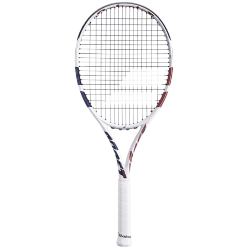 Babolat Boost Drive Strung Tennis Racquet (White)