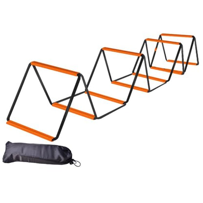Menolana Agility Ladder Football Footwork Ladder Balance Foldable Agility Training Equipment Speed Ladder for Outdoor Sports Workout