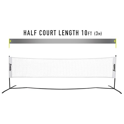 Franklin Sports Pickleball Set - Half Court Net, 2 Paddles, 2 Pickleballs