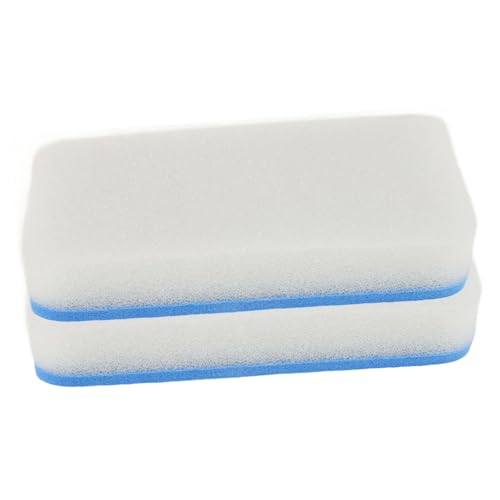 BESPORTBLE 2pcs Table Tennis Racket Cleaner Paddle Cleaning Brush Dusting Sponge Scrubbing Pad for Racket Maintenance