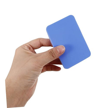 KICHOUSE Table Tennis Bat Sponge Racket Cleaning Supplies Portable Racket Cleaner Soft Sponge Paddle Wipes Tool