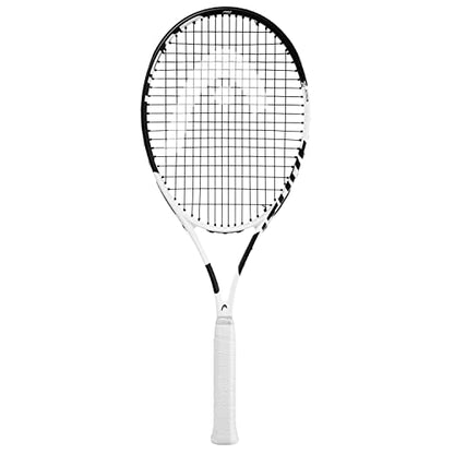 Head Metallix Attitude Pro White Tennis Racket - Pre-Strung Adult Tennis Racquet for Control and Maneuverability - size: 4-3/8