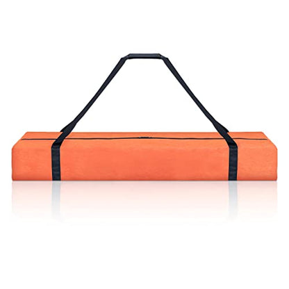 VISEMAN Baseball Softball Bow Style Net Replacement Bag Only,Baseball Practice Net Bag,Baseball Net Duffel Bag - Fits 7 x 7 Practice Net Systems for Teams & Coaches - color: Orange