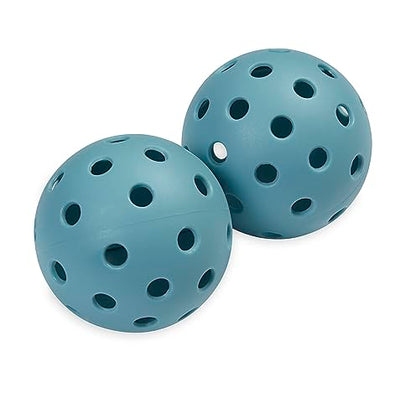 Life is Good Pickleball Starter Set - Includes 2 Wood Pickleball Paddles, 2 Regulation-Size Pickleball Balls and Pickleball Bag for Carrying Pickle Ball Equipment - color: Compass