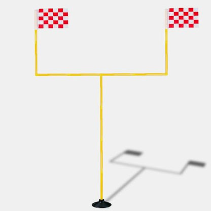 Football Field Goal Post - 6 ft x 4 ft Portable Football Goal Post - Kicking Field Goals-Backyard Field Goal Post for Kids/Youth/Adults -(2 ft-6 ft in Height)