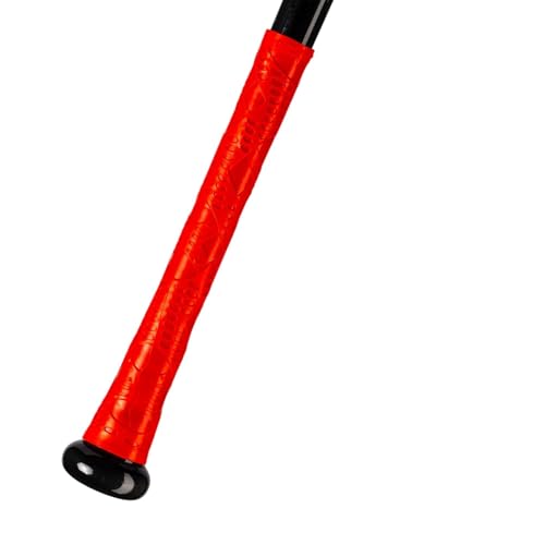 StickGrip X Series (10") - Baseball and Softball Grip, Premium Sports Accessories,Enhanced Texture for Optimal Performance, Weather Resistant - color: Red