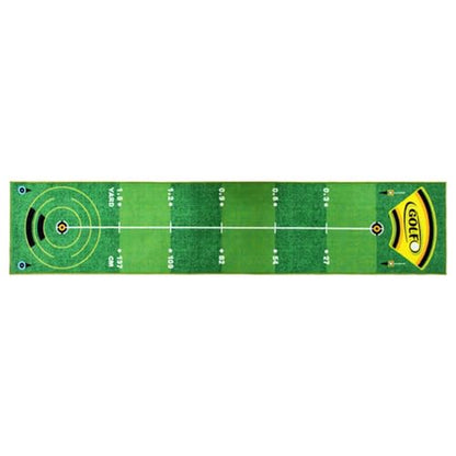 Golf Putting Mat, Professional Training Pad, 19.69x94.49 Inches Tool with Anti Slip Use, Sports Practice Aid, Men Women Prep with Easy Handling, Home Accessories for Indoor Outdoor Travel Office Daily