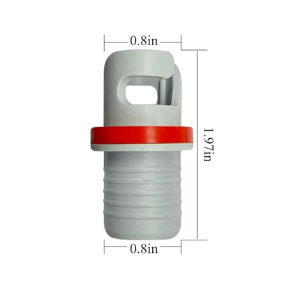 Halkey-Roberts (HR) Air Valve Adapter Inflatable Boat Foot Pump Halkey-Roberts HR Hose Adapter H-R Valve Adapter Roberts (HR) Air Valve Adapter