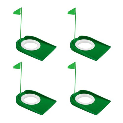 Authentic Golf Putting Practice Mat Automatic Ball Return and Direction Line for Real Green Feel Indoor Outdoor Training