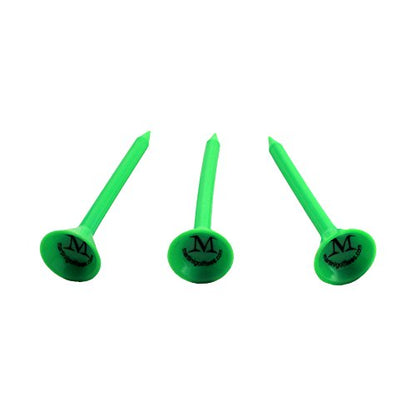 Martini Golf 3-1/4" Durable Plastic Tees 5-Pack (Green)
