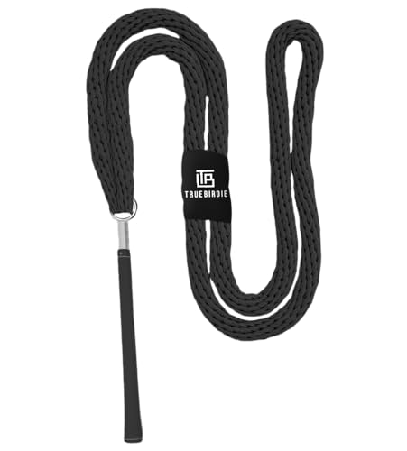 TrueBirdie Golf Swing Tempo Trainer with Real Golf Club Grip - Weighted Rope Swing Training Aid, Warm Up, Practice, Grip Trainer