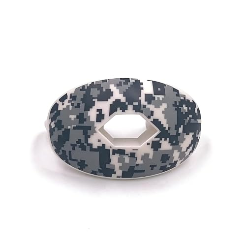 Sports Mouth Guard - EVA Reusable Teeth Protector for Boxing, MMA, Rugby & Sports Training，Rugby mouthguard (Camo) - color: Camo
