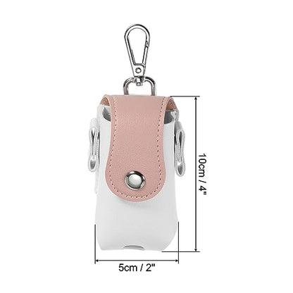 PATIKIL Golf Ball Waist Bag, Golf Ball Carry Pouch with Tee Holder, Buckle, Clip for Women Men Belt Golf Storage - color: Pink