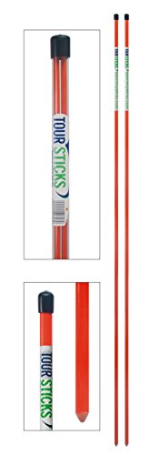 Golf Alignment Stick - color: Orange