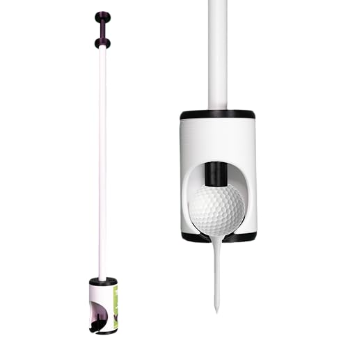 Tee Pal Golf Ball Teeing Device for Seniors with Bending Issues White