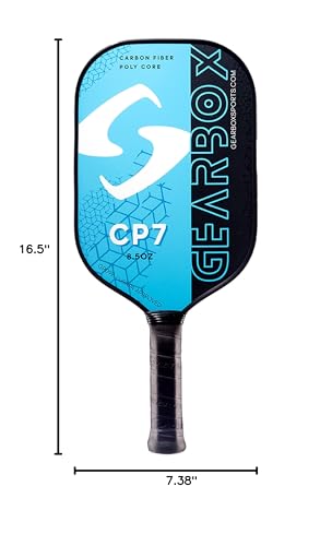 Gearbox CP7 Pickleball Paddle - color: Blue