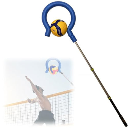 Volleyball Spike Trainer,Adjustable Practice Equipment, for Serving & Hitting Drills, Portable Training Aid for All Skill Levels