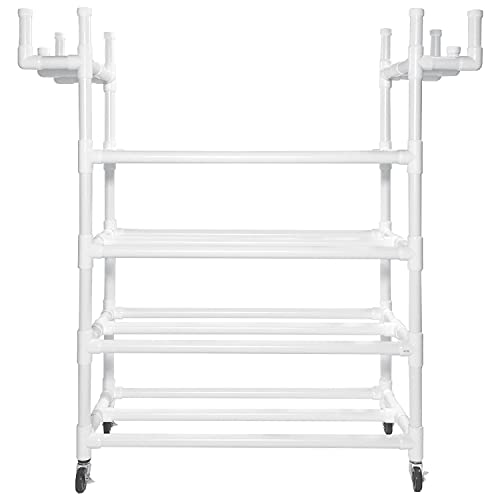 Champion Sports Equipment Cart White - style: Equipment Cart (61"L x 19"W x 62"H)
