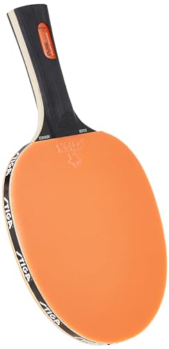 STIGA Pure Color Advance Performance-Level Table Tennis Racket (Yellow) - color: Green/Orange