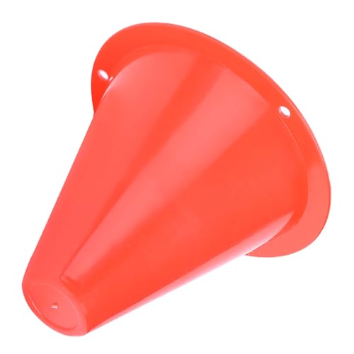 10pcs Football Cones Soccer Training Discs Football Marker Poles Flat Square Bottom Stackable for Soccer Training