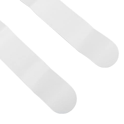 Adjustable Flag Football Set 5 PCS Adjustable Flag Football Belts, with D for Youth Adults Training Game - color: White