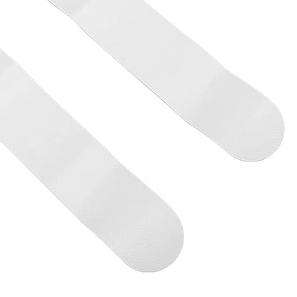 Adjustable Flag Football Set 5 PCS Adjustable Flag Football Belts, with D for Youth Adults Training Game - color: White