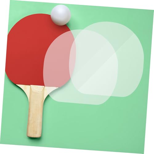 TOYANDONA 5pcs Table Tennis Racket Protective Film Adhesive Tape Pong Cover Pad Tennis Racket Accessory