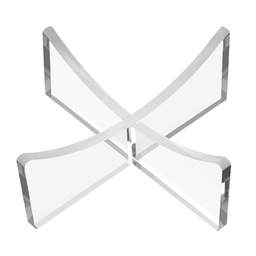 Ball Stand 4-Pack, Acrylic Display Stand for Softball, Baseball, Golf Ball and Field Hockey Ball, Ball Display Holder for Storage and Displaying - size: 1.97x1.1 inch