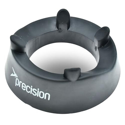 Precision Rugby Kicking Tee Durable Rubber, 4cm Height, Stable Platform for Accurate Kicks, Ideal for Club Pro Training and Matches, Black