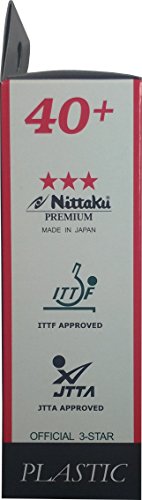 NITTAKU 3-Star Premium Table Tennis Balls - style: 12 Balls