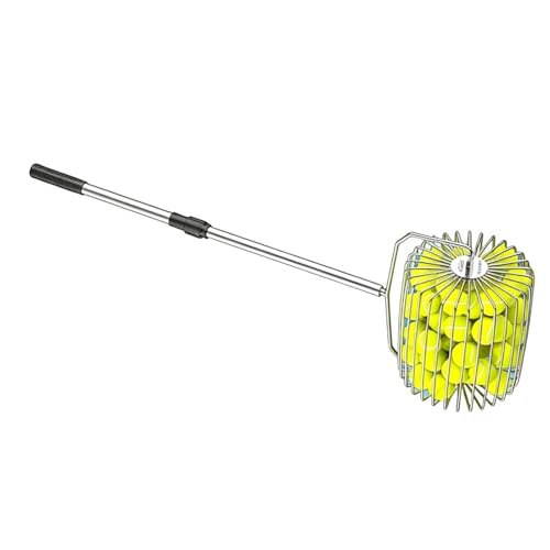 Pickleballs Tennis Balls Pickers Upper Pickleballs Collector Basket with Handle Balls Pickup Ball Retrievers Ball Retrievers - color: CL