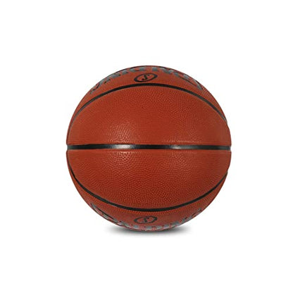 Spalding Cross Over Official Basketball Ball Senior Men Ball Size 6 + Air Pump
