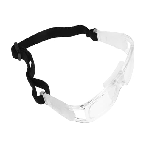 Sports Protective Goggles for Basketball and Soccer, Anti-fog Lenses, Adjustable Sports Eyewear for Football Training and Dribbling