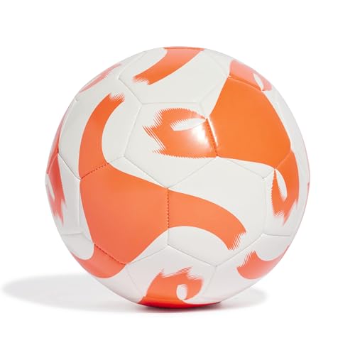 adidas Tiro Soccer Ball - color: White/Solar Red/Sala, size: 3