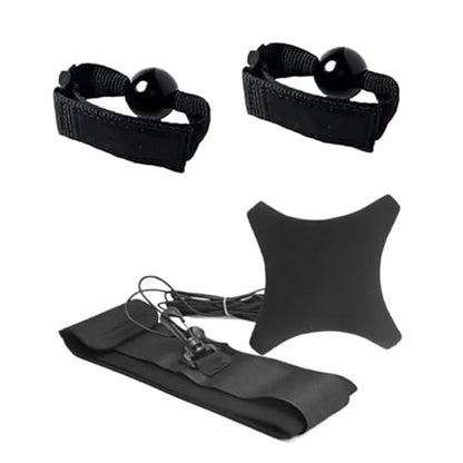 2set Volleyball Practice Belt Training Equipment Compact Spike Trainer for Beginners