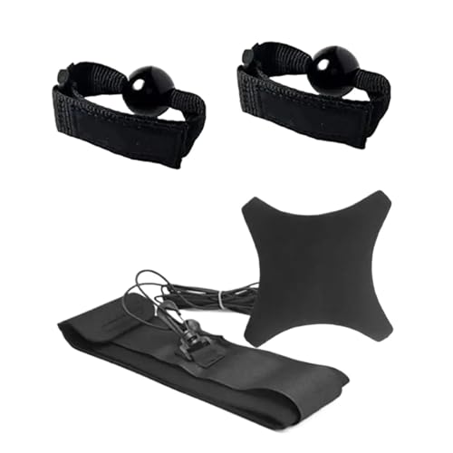 2set Volleyball Practice Belt Training Equipment Compact Spike Trainer for Beginners