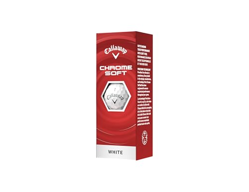 Callaway Golf Chrome Soft 2026 Golf Balls - color: White