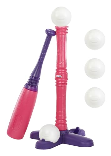 Little Tikes T-Ball Set, Pink, 5 Balls, for Toddlers Ages 18+ Months – Amazon Exclusive