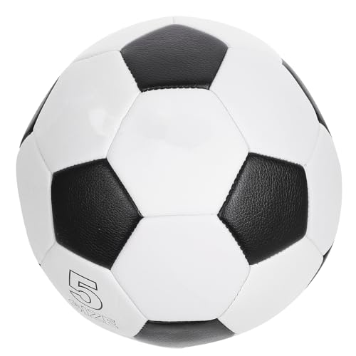 Outanaya Size 5 Soccer Ball Pu Machine-Stitched Outdoor Training Football for Youth Practice Sturdy Football Balls for Outdoor Soccer Exercises