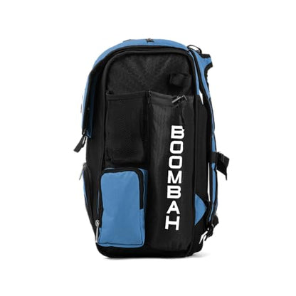 Boombah Superpack Mini Bat Pack - 8" x 12.5" x 18" - Multiple Colors - color: Black/Columbia Blue