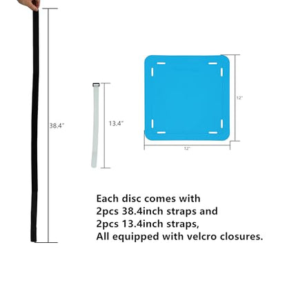 Soccer Goal Shooting Target Discs Sports Goal Reactive Agility Training: Enhance Accuracy and Agility for Lacrosse, Hockey, Soccer, Baseball