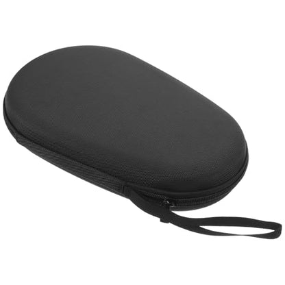Table Tennis Paddle Bag Eva Portable Storage Case with Black Nylon Cover Ping Pong Racket Fixed Sports Storage for Game Carry
