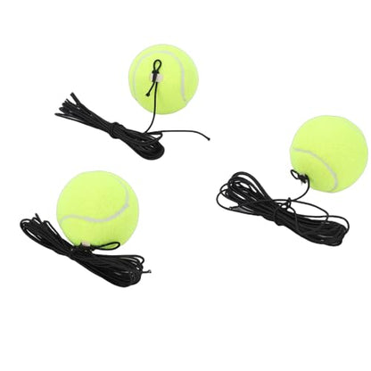 Estink Tennis Training Balls, Premium Synthetic Fiber Rebound Balls for Effective Skill Development and Self Practice for Beginners and Intermediate Players
