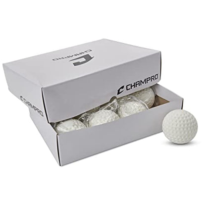 Champro Dimple Molded Baseball - color: WHITE