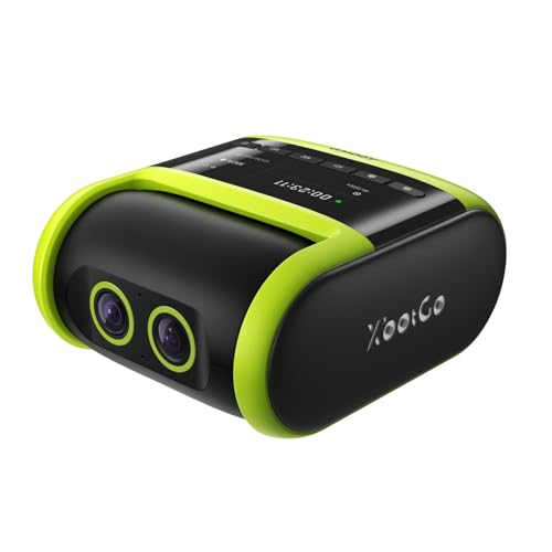 XbotGo Falcon All-in-One AI Action Camera, 4K Auto Tracking Sport Camera for Soccer, Basketball & Football, Dual-Lens Team Sports Recorder with Live Streaming, No Subscription Required (Edge Green) - color: Edge Green