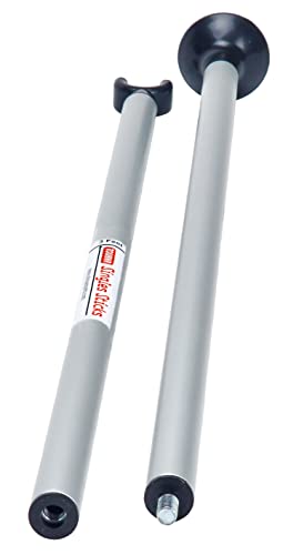 Tourna Single Sticks for Tennis, Portable Design, Chrome